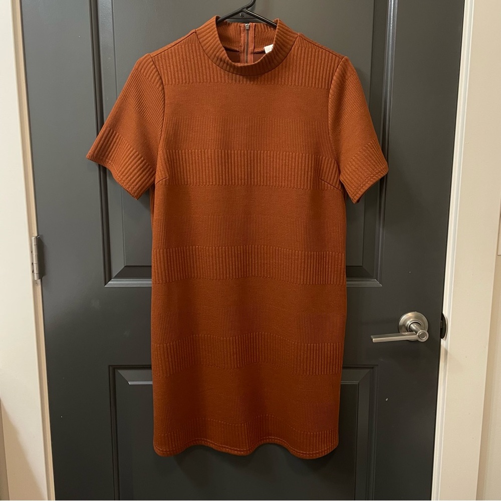 Böhme Deep Orange Dress with Pockets!